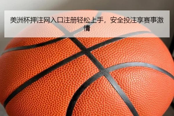 美洲杯押注网入口注册轻松上手，安全投注享赛事激情